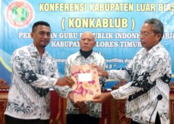 Maksi Masan Terpilih Jadi Ketua PGRI Flores Timur Periode 2020-2025