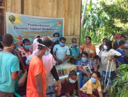 Difabel Desa Mingar Belajar Buat Stik Kelor Dan Keripik Ubi Ungu; Pemdes Beri Ruang UKM Difabel