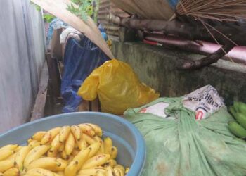 Kisah Haru Pedagang Pisang Amankan Barang Jualan di Got