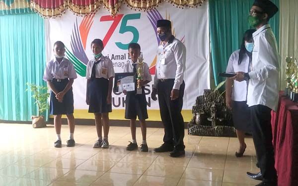 Ajak Siswa Jaga Kerukunan, Hilarius Juara I Lomba Pidato Tingkat SMPN se-NTT