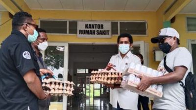 Peringati Hari Pers Nasional Aketode Media Grup Berbagi Dengan Paramedis RSUD Lewoleba