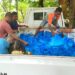 Taman Daun Bagi 137 Paket Sembako; Jhon Batafor: Jangan Cuma Omong Besar