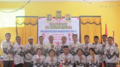 Petrus Kowa Deket Terpilih Menjadi Ketua PGRI Cabang Kecamatan Witihama