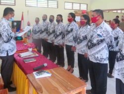 Wilhelmus Wajo Terpilih Menjadi Ketua PGRI Cabang Lewolema