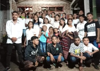 Pengurus Karang Taruna Ratulodong Dilantik, Tarsisius : Satukan Perbedaan Anak Muda !