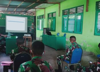 Anggota Kodim 1624/Flotim Terima Bimbingan Teknis Pelaporan SPT