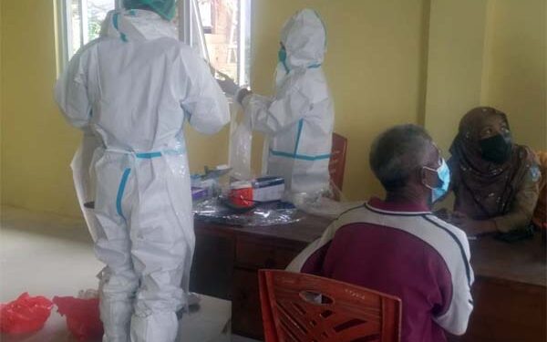 Rapid Antigen Di Desa Lelenbala Semua Hasilnya Negatif; Camat Adonara Timur : Desa Lelenbala Benar-Benar Tangguh !