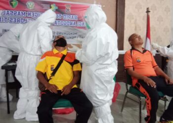 Polres Flotim Gelar Rapid Test, Suka Arsa: Saya Tidak Mau Anggota Jadi Sumber Penyebaran Corona
