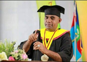 Agustinus Payong Boli Lulus Summa Cum Laude Magister Hukum di Undana Kupang