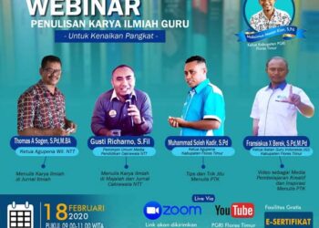 Bantu Kenaikan Pangkat Guru, PGRI Flores Timur Gelar Workshop Tulis Karya Ilmiah