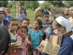 Pengungsi Difabel Hadiahkan Jagung Titi untuk Tim JPIC Ordo Karmel; Bantuan Didistribusi Merata
