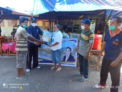 Ketua Nasdem Lembata Pimpin Tim Distribusi Bantuan Logistik Dari Sahrul Yazin Limpo