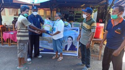 Ketua Nasdem Lembata Pimpin Tim Distribusi Bantuan Logistik Dari Sahrul Yazin Limpo