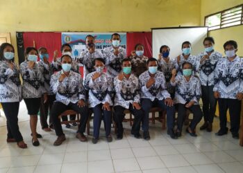 Yos Jati Kembali Pimpin Ranting PGRI Hokeng, Kecamatan Wulanggitang