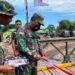 Danramil 1624-02/Adonara Resmikan Jembatan Bailly Di Adonara, Kabupaten Flotim