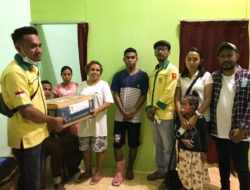 Pemuda Katolik Komcab Flotim Sambangi 11 Korban Luka Berat Bencana Adonara