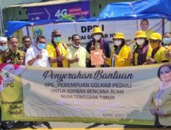 Asty Lakalena Kunjungi Korban Bencana Adonara dan Lembata