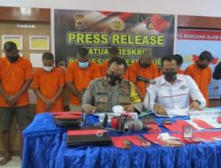 Pencurian Di Toko 51 Waiwerang, 7 Pelaku Gasak Barang dan Uang Senilai Rp 1 Miliar