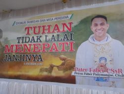 Syukuran Tahbisan Imam Baru Pater Faber Patimangu, CSsR; Tuhan Tidak Lalai Menepati JanjiNya