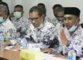 Sambangi Dinas PKO dan DPRD Flotim; PGRI Minta Perhatikan Nasib Guru Flores Timur