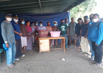 Distribusi Ikan di Hari Lahir Pancasila, NasDem Lembata Tuntaskan Kegiatan Bulan Mutu Karantina 2021