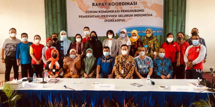 Badan Penghubung NTT Jakarta Gelar Senam dan Rapat Bersama FORKAPPSI