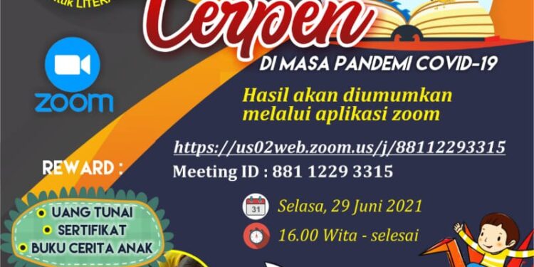 Cinta Balawala Sabet Juara 1 Lomba Tulis Cerpen 3L di Masa Pandemi Covid-19