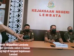 Kajari Lembata Pamit, Tinggalkan Empat Perkara di Tahap Penyidikan