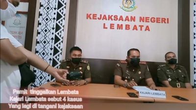 Kajari Lembata Pamit, Tinggalkan Empat Perkara di Tahap Penyidikan