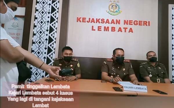 Kajari Lembata Pamit, Tinggalkan Empat Perkara di Tahap Penyidikan