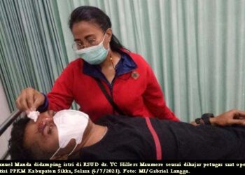 Korban ‘Aksi Main Hakim Sendiri’ Tim Patroli  Satgas Covid-19 Sikka Mengadu ke Polres Sikka; Kasat Sabhara Sikka Menampik