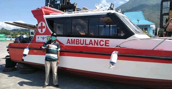 Ambulance Laut Bantuan Jepang Tiba di Di Flores Timur; Balawala: Sangat Tepat Bagi Flotim !