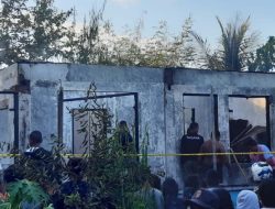 Rumah Warga Waibalun Terbakar, 3 Orang Termasuk Difabel Hangus Terpanggang