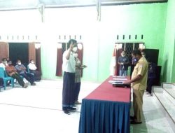 Pengurus Dilantik, Karang Taruna Taan Tou Jangan Jadi Pemicu Konflik Dalam Hajatan Pilkades