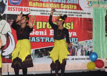 Kebenaran Takkan Pernah Mati Dipentaskan SMANSA Ile Ape Jelang Hari Sumpah Pemuda 2021