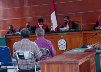 Didampingi Rafael Ama Raya, Eksepsi Bernadete Meri Tolok Diterima Majelis Hakim Atas Sengketa Tanah Di Lewoleba