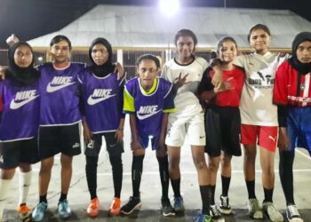 Salurkan Minat dan Bakat Siswa, Tim Futsal SMANKEL Ikut Turnament Futsal Peringati HUT Paroki Martinus Hinga