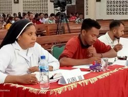 Petani, Nelayan, Buruh, IRT, Ojek Ikut Lomba Cerita Kitab Suci di Paroki Wangatoa