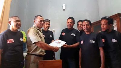 Resmi PKN Lapor Diri ke Kesbangpol Kabupaten Lembata, Juga Sambangi Bawaslu