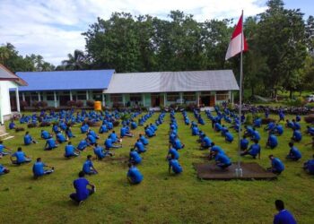 Tingkatkan Imunitas, SMAN Kelubagolit Awali dengan Senam Sehat Bersama