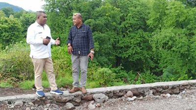 Ruas Jalan Tobilota–Waiwerang-Sagu Dikerjakan dengan Dana Rp 35 M