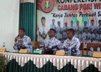 PGRI Cabang Witihama Gelar Konferensi Kerja, Ini Masalah Guru yang Mencuat
