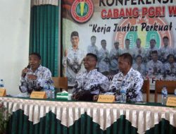PGRI Cabang Witihama Gelar Konferensi Kerja, Ini Masalah Guru yang Mencuat