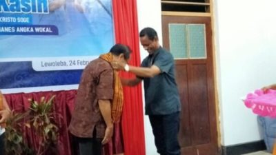 Pindah Jadi Pastor Paroki Wangatoa, RD Kristo Soge Minta Keluarga Besar RS Bukit Dukung RD Yohanes Angka Wokal
