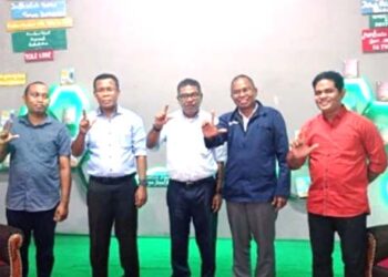 Bedah dan Apresiasi Buku Ala SMAS Seminari San Dominggo Hokeng