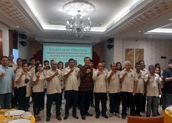 Achmad Peten Sili Dilantik Jadi Ketua Forkom Tite Hena Bali; Ini Susunan Pengurusnya