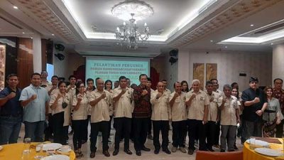 Achmad Peten Sili Dilantik Jadi Ketua Forkom Tite Hena Bali; Ini Susunan Pengurusnya