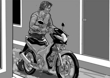 Pemiliknya Ikut Latihan Koor, Maling Gasak Sepeda Motor di Halaman Gereja Katolik