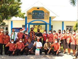 Safari Literasi ke Lembata, Duta Baca Indonesia Gol A Gong Mampir ke SanPio X