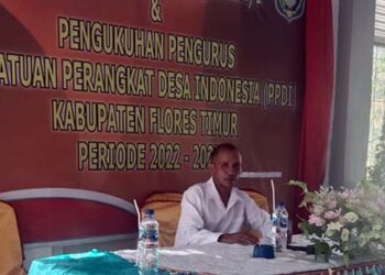 Sekdes Bantala, Paulus Pehan Kelen Jadi Ketua Umum PPDI Cabang Flores Timur